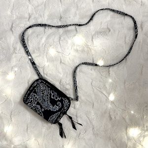 Vera Bradley All-in-One Crossbody in Blue Bandana